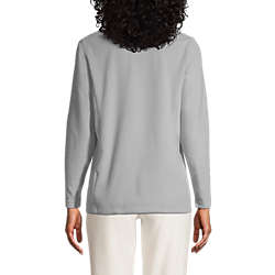 Women's Thermacheck 100 Fleece Quarter Zip Pullover Top, Back