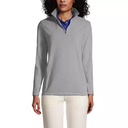 Women's Thermacheck 100 Fleece Quarter Zip Pullover Top, Front