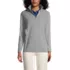 School Uniform Women's Thermacheck 100 Fleece Quarter Zip Pullover Top, Front