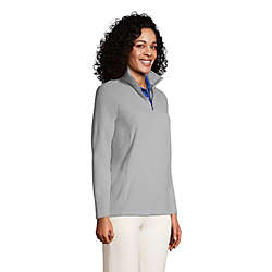 Women's Thermacheck 100 Fleece Quarter Zip Pullover Top, alternative image