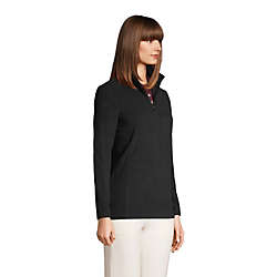 School Uniform Women's Thermacheck 100 Fleece Quarter Zip Pullover Top, alternative image