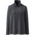School Uniform Women's Plus Size Thermacheck 100 Fleece Quarter Zip Pullover Top, Front