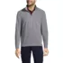 School Uniform Men's Thermacheck 100 Fleece Quarter Zip Pullover Top, Front