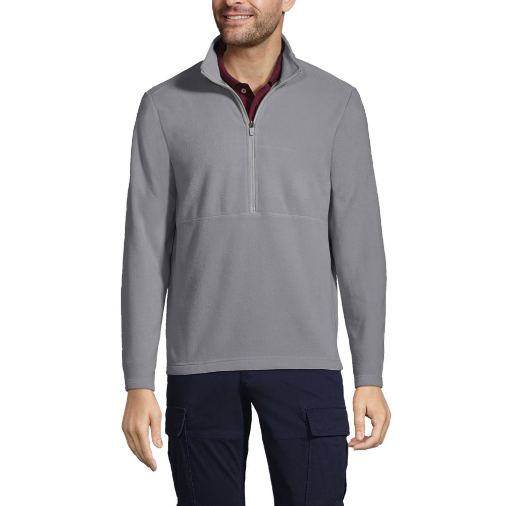 School Uniform Men's Thermacheck 100 Fleece Quarter Zip