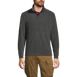 School Uniform Men's Thermacheck 100 Fleece Quarter Zip Pullover Top, Front