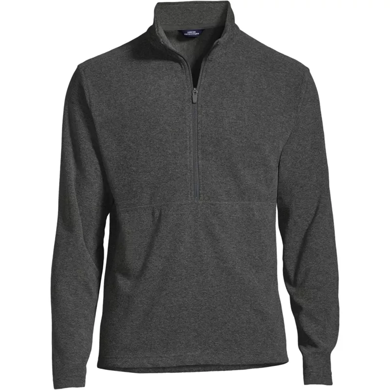 Men's Thermacheck 100 Fleece Quarter Zip Pullover Top, Front