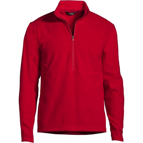 Lands' End School Uniform Women's Full-zip Mid-weight Fleece Jacket - Small  - Red : Target