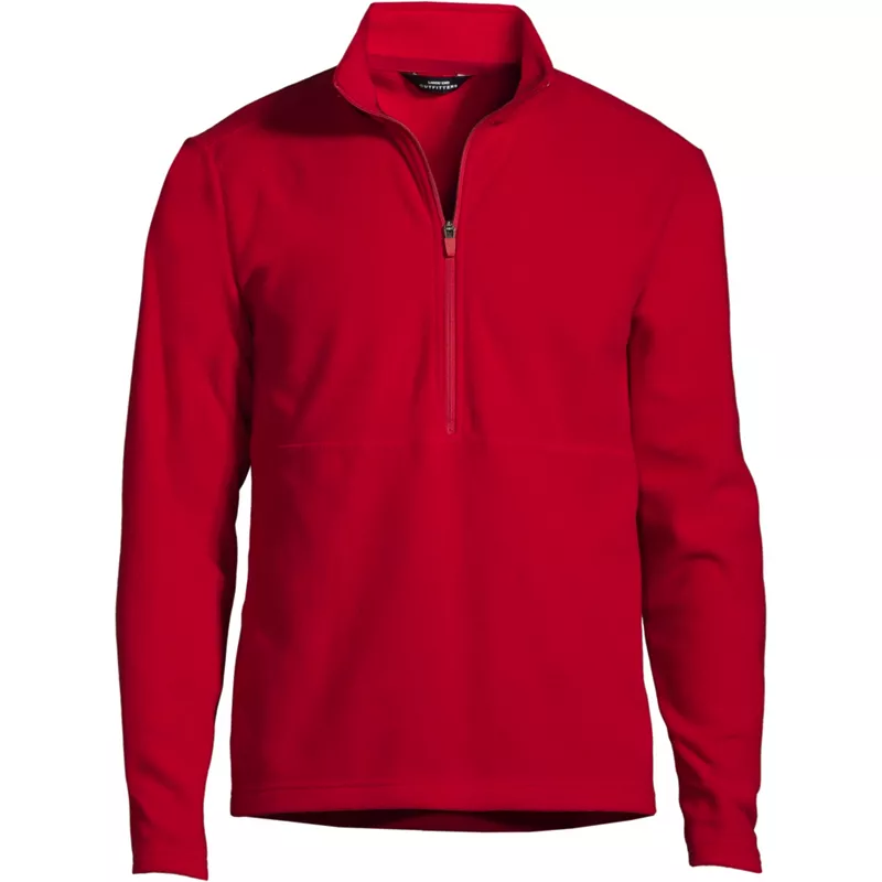 Men's Thermacheck 100 Fleece Quarter Zip Pullover Top, Front