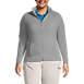 School Uniform Women's Plus Size Thermacheck 100 Fleece Jacket, Front