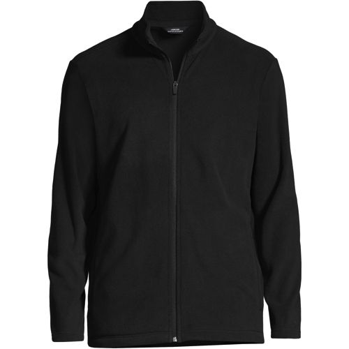 Lands' End Full Zip Front Fleece Jacket 