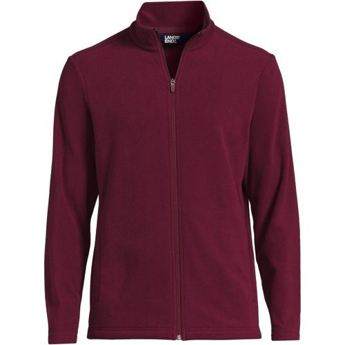 Lands' End Full Zip Front Fleece Jacket 