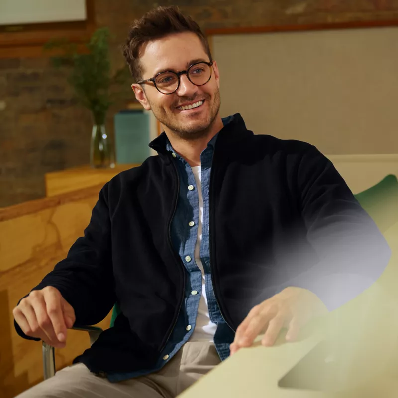 Men's Thermacheck 100 Fleece Jacket, alternative image