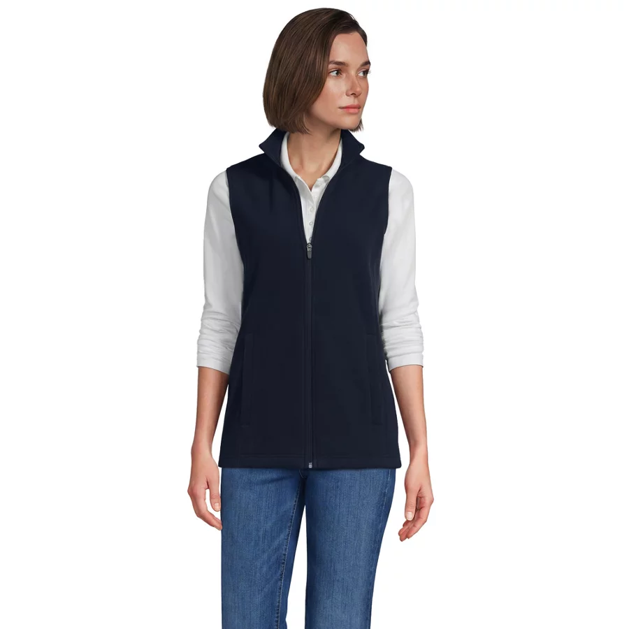 School Uniform Women's Thermacheck 100 Fleece Vest view 4