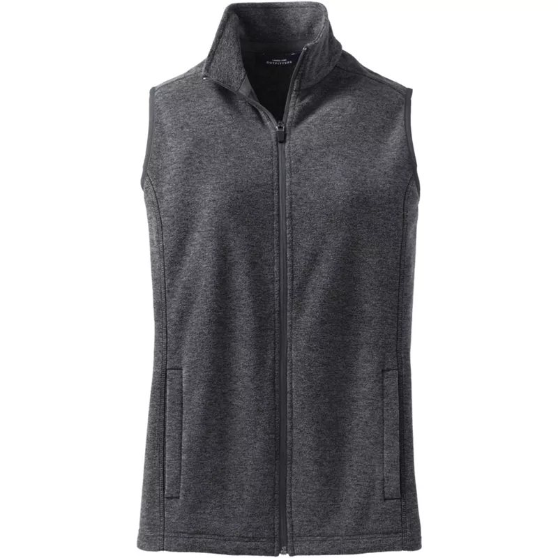 Women's Plus Size Thermacheck 100 Fleece Vest, Front