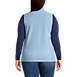 Women's Plus Size Thermacheck 100 Fleece Vest, Back