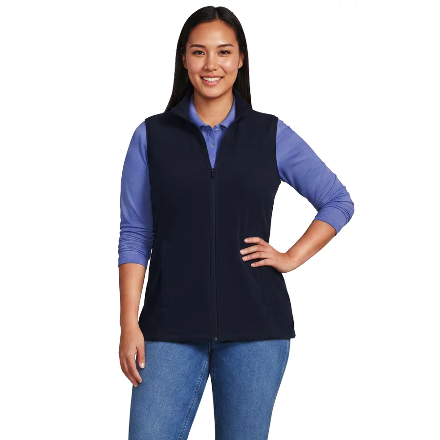 School Uniform Women's Thermacheck 100 Fleece Vest view 2