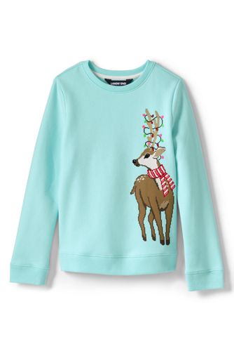 girls christmas sweatshirts