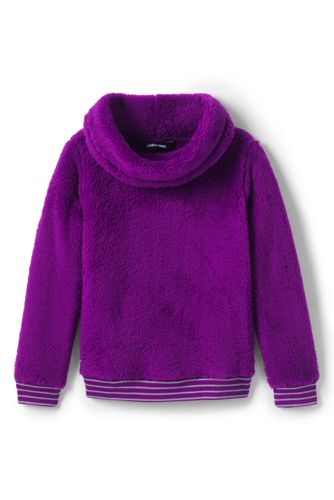 girls fuzzy pullover