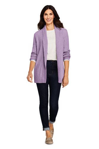 petite chenille cardigan