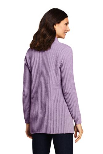 lands end chenille cardigan