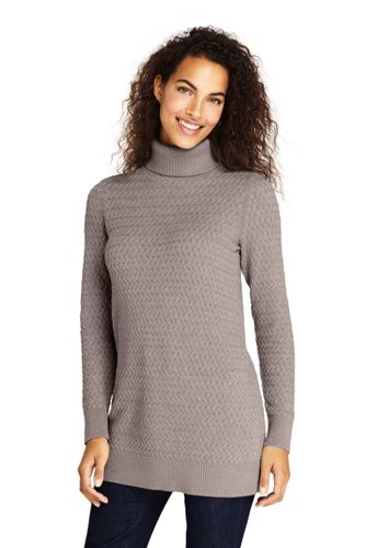 turtleneck tunic sweater