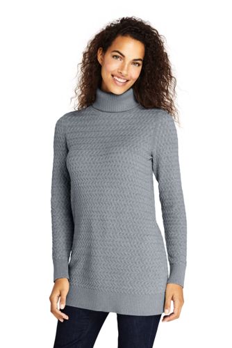 turtleneck tunic tops