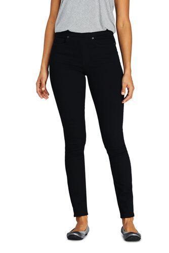 lands end black jeans