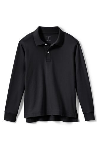 long sleeve polo dress uniform