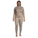 Women's Plus Size Thermaskin Heat Thermal Long Underwear Base Layer Turtleneck Top, alternative image