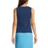 Women's High Neck UPF 50 Sun Protection Modest Tankini Swimsuit Top, Back