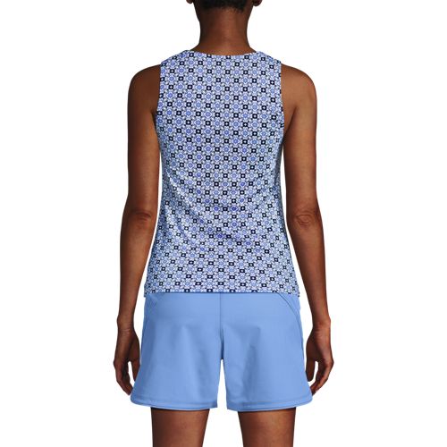 Lake Blue Geo Floral