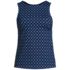 Women's High Neck UPF 50 Sun Protection Modest Tankini Swimsuit Top, Front