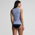 Women's High Neck UPF 50 Sun Protection Modest Tankini Swimsuit Top , Back