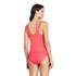 Women's D-Cup Embroidered V-neck Tankini Top Swimsuit, Back