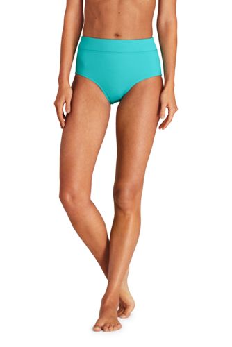 high waisted tummy control swim bottoms