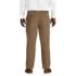 Men's Big and Tall Comfort Waist Stretch Fine Wale Corduroy Dress Pants, Back