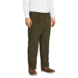 Men's Big and Tall Comfort Waist Pleated Comfort-First Corduroy Dress Pants, alternative image