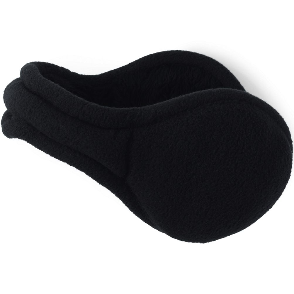 Women's Anyweather Fleece Adjustable Earmuffs | Lands' End