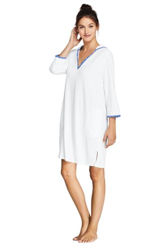 hooded bathing suit cover up