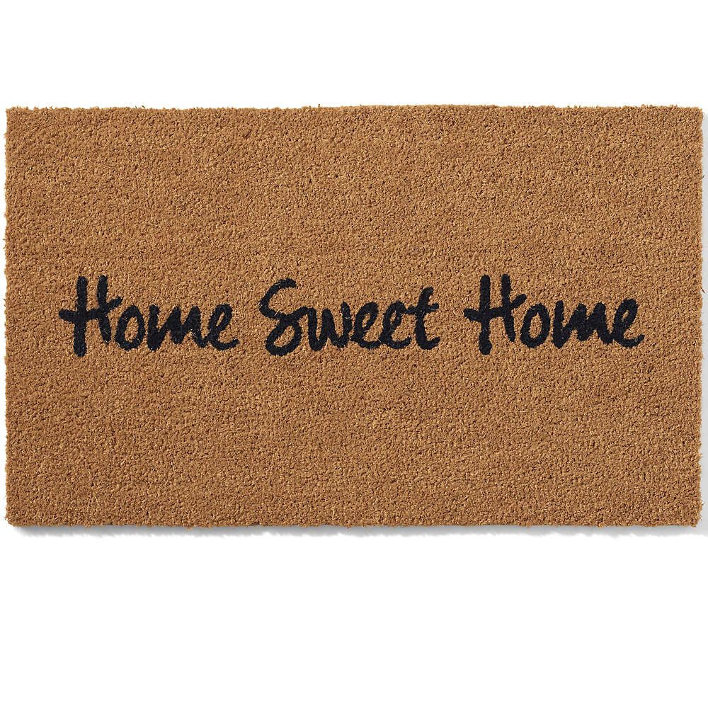 Coco Mats N More Coir Home Sweet Home Doormat, Front