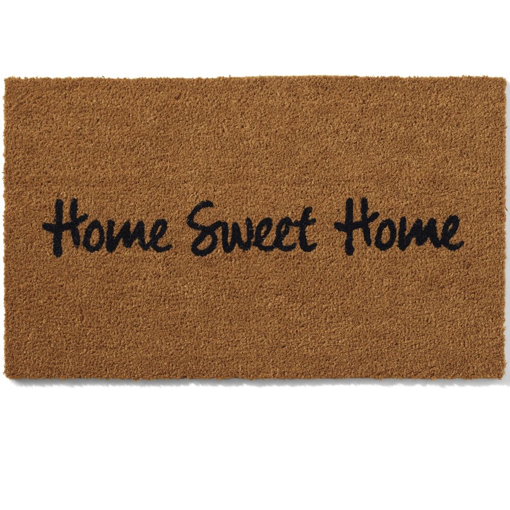 Coconut Fiber Doormat - Brown - Home All