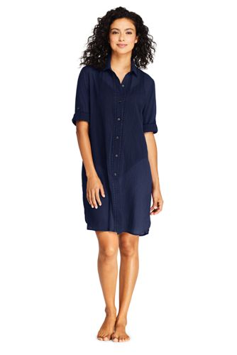 shirt dress cover up