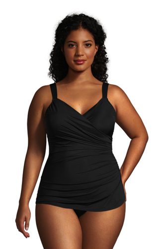 lands end plus size swimwear