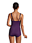 Women's Plus V-neck Tunic Slender Swimsuit