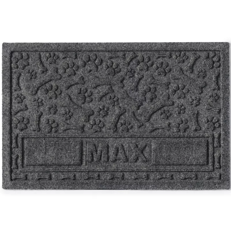 Matterly Waterhog® Dog Mat Paws, Front