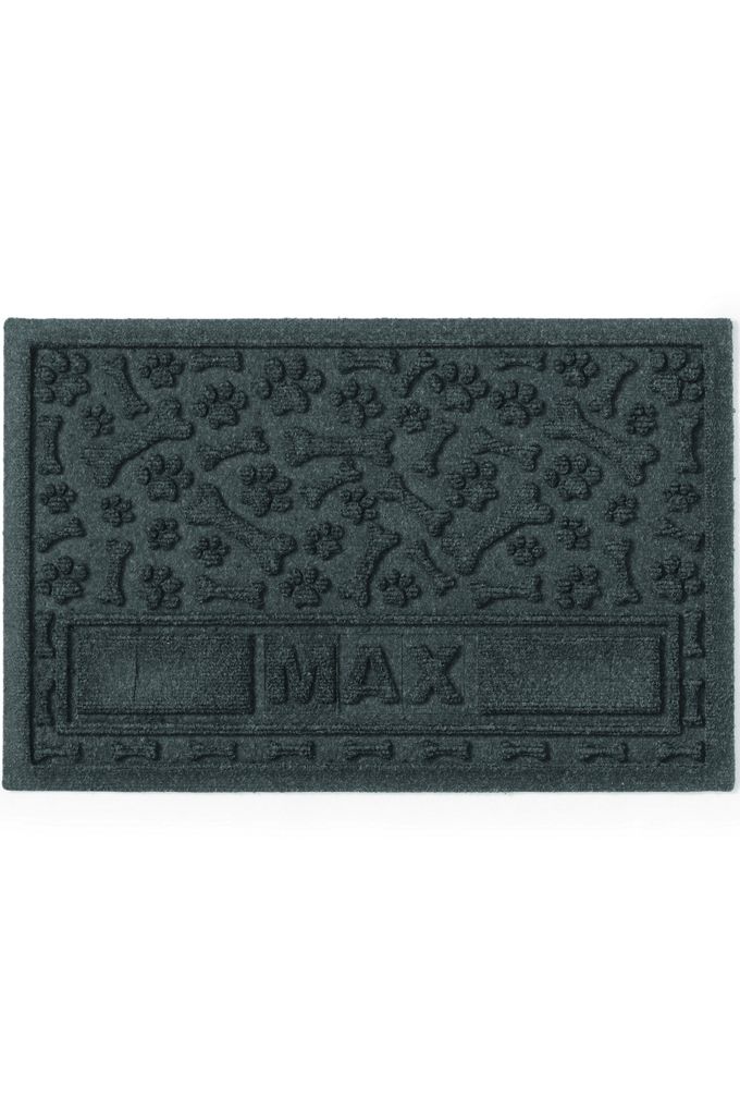 Matterly Waterhog Dog Mat Paws - Lands' End - Blue