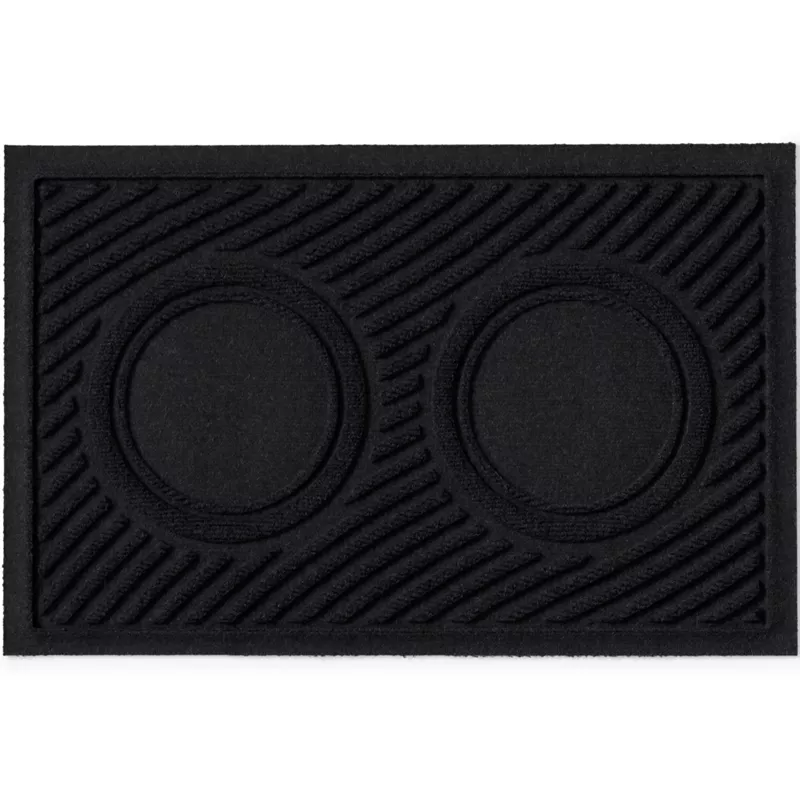 Matterly Waterhog® Dog Mat Bowl Wave, Front