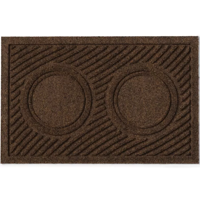 Matterly Waterhog® Dog Mat Bowl Wave, Front