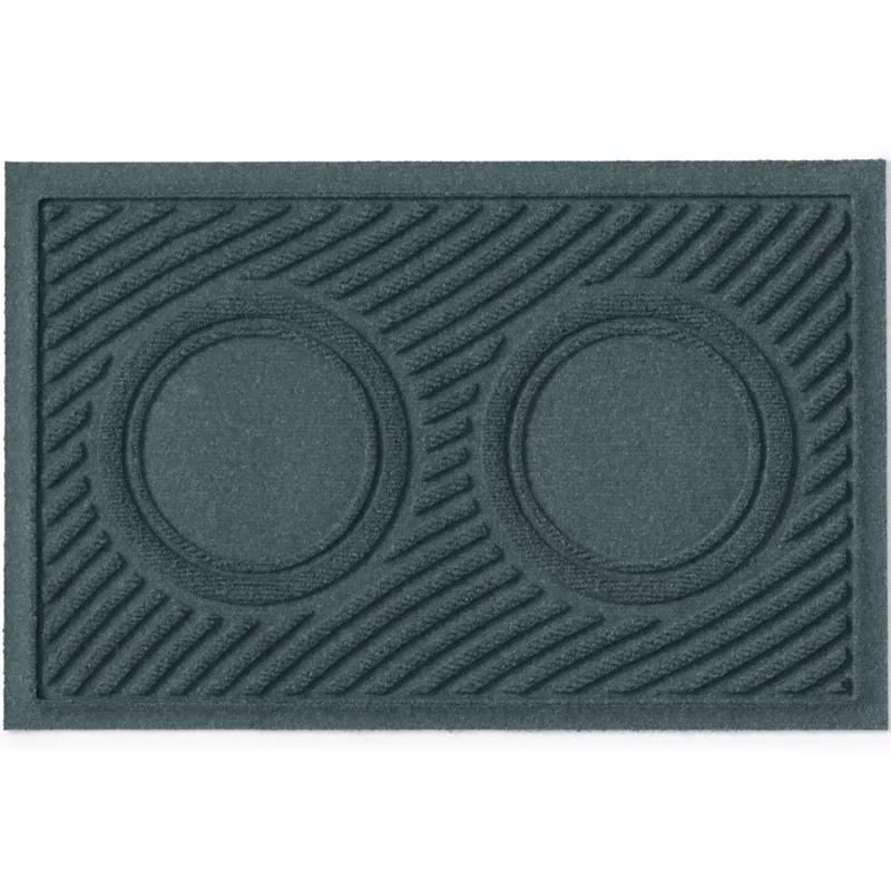 Matterly Waterhog® Dog Mat Bowl Wave, Front