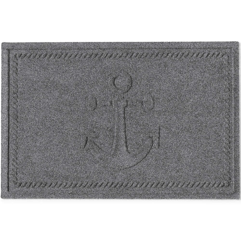 Bungalow Flooring Waterblock Doormat Ship's Anchor, Front